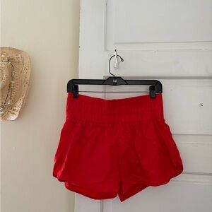 Altar'd State Red Athletic Shorts